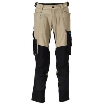 Pantaloni da lavoro Mascot 23179 con tasche ginocchiere Light Khaki
