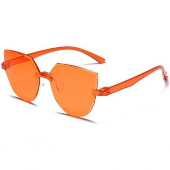 Mirrored Vintage Cat Eye Shades with UV400 Protection