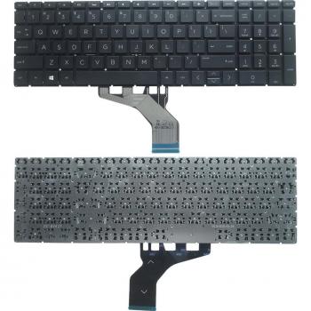 HP 15 Series Black Laptop Keyboard with Russian US UK Layout