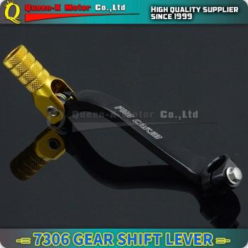 Cambio de marcha CNC amarillo 7306 compatible con RMZ 450 Enduro