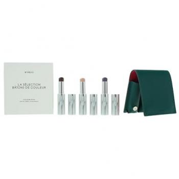 Byredo Deep Teal Makeup Stick Set with Leather Pouch