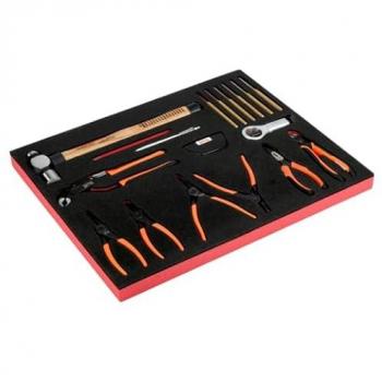 Bahco Set d'outils de frappe et pinces, module mousse 3/3 Fit&Go