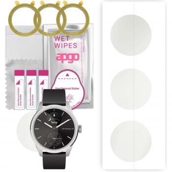3x apgo Hydrogel Film Screen Protector for Withings ScanWatch 2