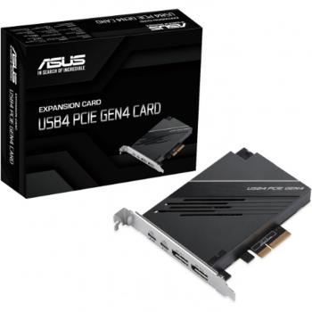 Asus Dual Port USB‑4 PCIe Gen4 con DisplayPort x4, Puerto USB‑C 1.4/4.0