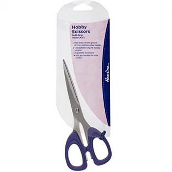 Hemline Ergonomic Crafting Scissors with Soft Grip Handle