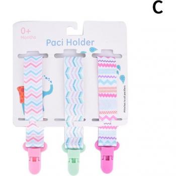 Clips para Chupetes con Cadena
