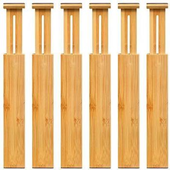 Adjustable Drawer Dividers for Kitchen and Bedroom
