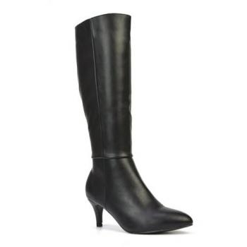 Women’s Coby Stiletto Knee Boots – Black, 5” Heel