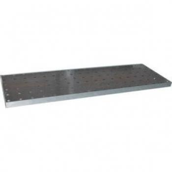 Bac Bauer KGW 5 M 38 L, capacité 150 kg, treillis perforé, 1850×600×60 