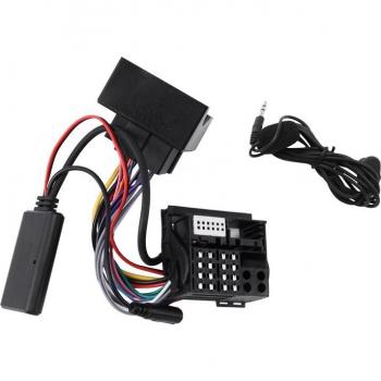 Câble de musique AUX et harnais Bluetooth pour BMW E60 E63 E90 E91