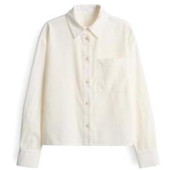 OPUS Hemdbluse Frone – Creme, 40 cm (Muster)