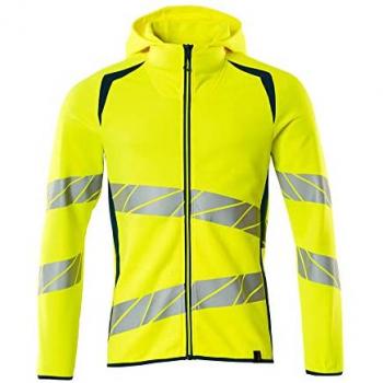 Mascot Hochsichtbares Kapuzensweatshirt 19284-781-1744 Gr. 2XL hi-vis gelb/dunkelpetroleum