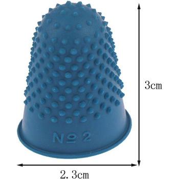 5 Stuks Verhoogde Rubber Vinger Covers tegen Brandwonden