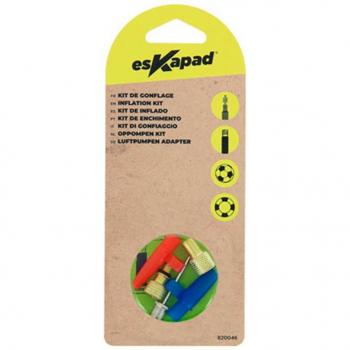 Kit d'adaptateurs de gonflage ESKAPAD