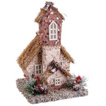 Lantlig Ljusdekoration 24,5 cm