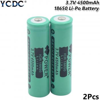 Juego de Baterías Recargables 18650 4500mAh y Cargador