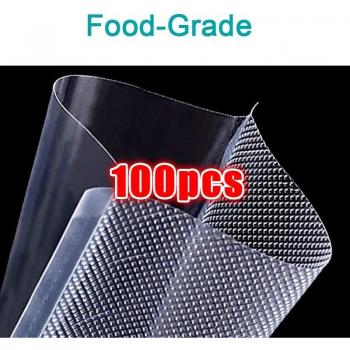 100pcs Kitchen Vacuum Sealer Bags