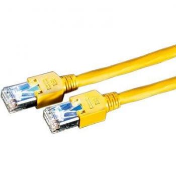 DÄTWYLER Klassik‑Patchkabel 2 m – Kat 5e Class D S/UTP, Flex‑PVC, Hirose TM11, Gelb