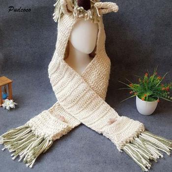 Cartoon Unicorn Cowl