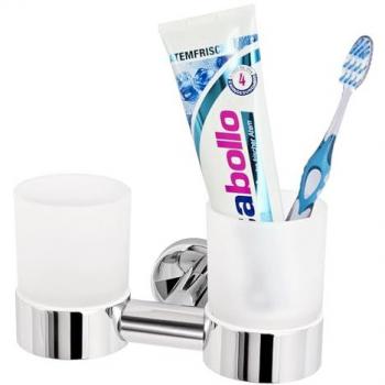 Bremermann Lucente Hygienebecher – Bad‑Serie, 400 ml, rostfrei