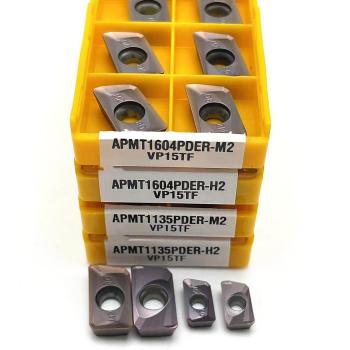 Inclusion Carbure Fraise CNC (APMT1604/1135) – M2, H2, VP15TF
