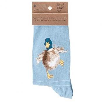 Wrendale Socken Ente A Waddle and a Quack