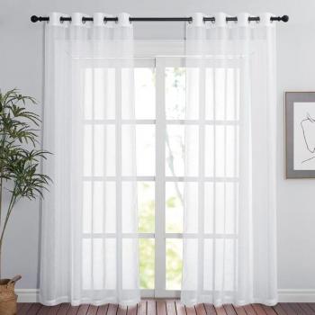 Rideaux Décoratifs Semi-Transparents