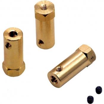 4pc Hex Coupling 30mm