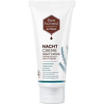 Bee Honest Nachtverzorging met Rosmarin voor Gevoelige Huid, 50 ml