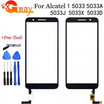 Verre protecteur numériseur 5.0 avec capteur tactile pour Alcatel 1 séries 5033/5033D/5033X/5033Y/