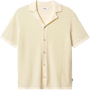 GABBA Herren Hemd Geno Resort Creme Größe XL