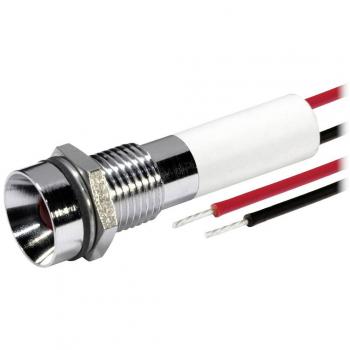 CML Luce di segnalazione LED rossa 24 V DC 80 mcd