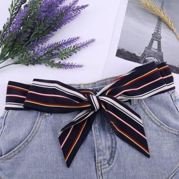 Ruban chic en mousseline pour ceinture et manteau