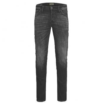 Stylové černé slim fit džíny Jack & Jones pro pány