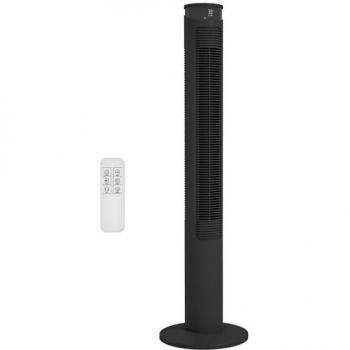 Ventilateur colonne 45W avec oscillation et télécommande