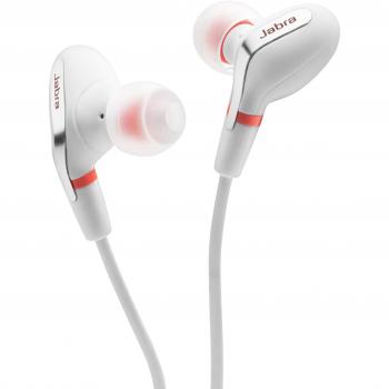 Auriculares Jabra Vox, con sonido Dolby, diseño blanco