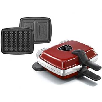 Gaufrier Lagrange Antiadhésif Rouge 039452