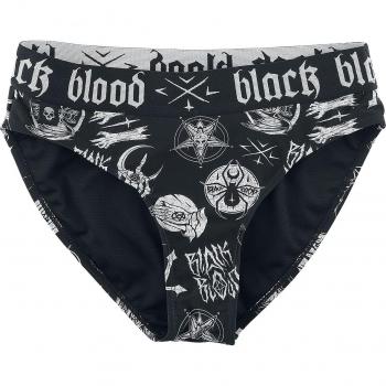 Slip Sotto Busto Black Blood – Nero
