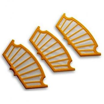 Set de 3 Filtres pour iRobot Roomba 500, 510, 520, 530, 531, 532, 534, 535, 540