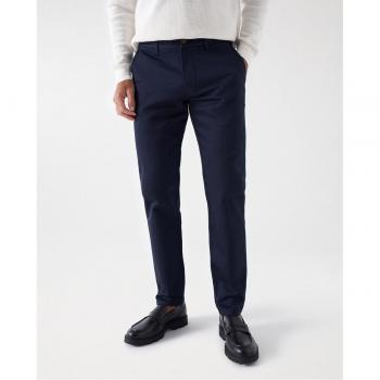 Chino de hombre slim Salsa Jeans con tecnología S-Activ color cordón azul