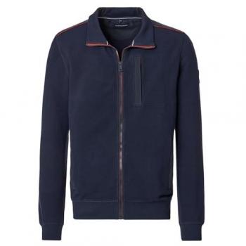 CASAMODA Herren‑Sweat 3XL Blau – 95 % Baumwolle, 5 % Elasthan