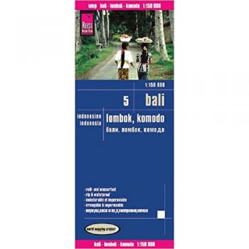 Reise Know-How Landkarte Bali, Lombok, Komodo (1:150.000)