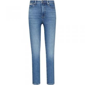 Calvin Klein Signature Blue High-Rise Leggings