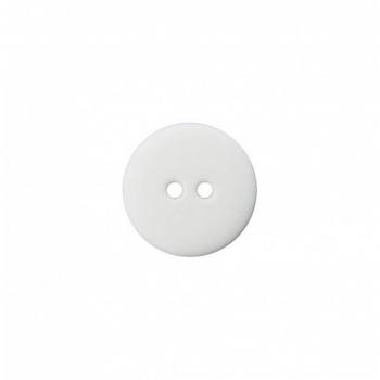 Boutons en polyester, blanc, 25 mm × 2 – Union Knopf blanc