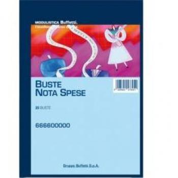 Buste nota spese staccabili