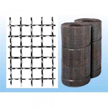 Tela a rete quadrata Nebraska con fili in acciaio zincato