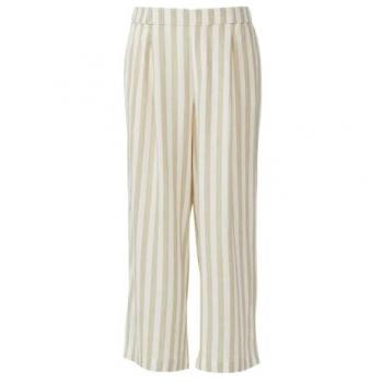 Leinen‑Streifen-Culotte von s.Oliver – Bequemer Hosenlook