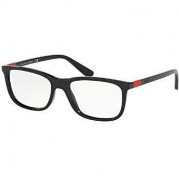 Monturas de Gafas Ralph Lauren POLO 0PH2210, Color Negro, Talla 55