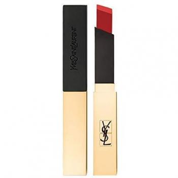 Yves Saint Laurent Rouge Pur Couture The Slim dünner, mattierender Lippenstift mit Ledereffekt Farbton 23 Mystery Red 2,2 g