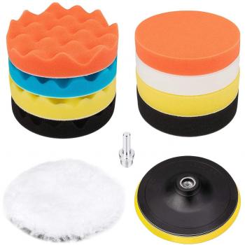 Kit Pro Polissage 6 SUV – 11 Pièces + Accessoire Perceuse